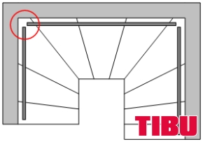 TIBU Treppenshop Hinweis Treppenecken komplett